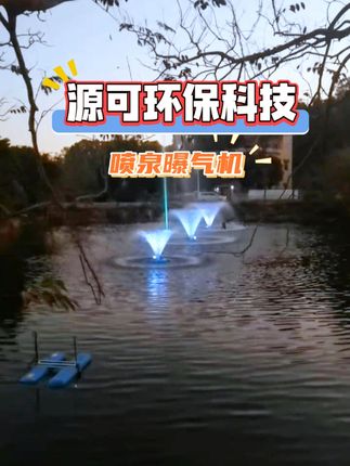 喷泉曝气机展示#喷泉曝气机 #水生态保护 #智能化喷泉曝气机 #喷泉曝气机厂家 #源可环保科技