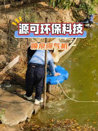 喷泉曝气机鱼塘使用 #喷泉曝气机 #水生态保护 #智能化喷泉曝气机 #喷泉曝气机厂家 #源可环保科技