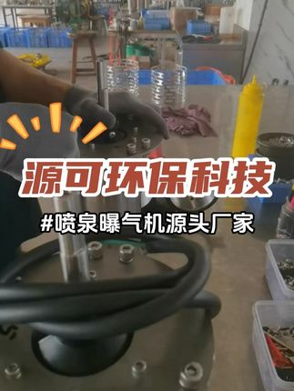 喷泉曝气机安装展示#喷泉曝气机 #水生态保护 #智能化喷泉曝气机 #喷泉曝气机厂家 #源可环保科技