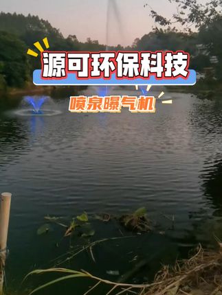 喷泉曝气机展示#喷泉曝气机 #水生态保护 #智能化喷泉曝气机 #喷泉曝气机厂家 #源可环保科技